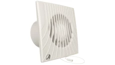 Wentylator wyciągowy fi 100 14W 98m3/h 230V IPX4 biały włącznik pociągany E0007848W WA100W