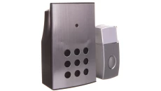 Dzwonek bezprzewodowy bateryjny ALCALINO zasięg 100m ST-337 SUN10000024