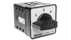 Łącznik krzywkowy L-0-P 100A mocowany do pulpitu pokrętło czarne SK100-3.8368P03