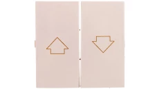 Simon 54 Klawisz do przycisku żaluzjowego SZP1M kremowy DKZP1/41