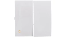 Simon 54 Klawisz do łącznika podwójnego schodowego SW6/2M antybakteryjny biały DKW6/2/AB11