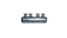 Złączka śrubowa Al-Cu z przegrodą cynowana do 1kV CSV-T 6-50 255406