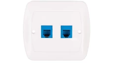 Simon Akord Gniazdo telefoniczne podwójne 2xRJ12 białe AT2/11