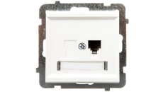 SONATA Gniazdo telefoniczne pojedyncze RJ11 ecru GPT-1R/m/27