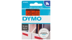 Taśma do drukarek D1 12mm x 7m czarny/czerwony S0720570