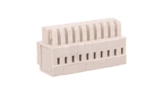 Gniazdo MCS-MINI Classic 10-biegunowe jasnoszare raster 3,5mm 734-110 /50szt./