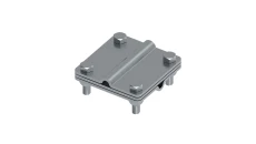 Złącze uniwersalne 3-elem. 80x80 drut8-drut8 stal ocynkowana galwanicznie 215.4.1 OC 21501401