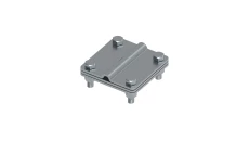 Złącze uniwersalne 3-elem. 80x80 bednarka-drut8 stal ocynkowana galwanicznie 215.2.1 OC 21501201