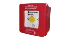 Przycisk przeciwpożarowego wyłącznika prądu PPWP typ PPWP-4 B/4 (NC-NO, NC-NO) nr kat. 904431