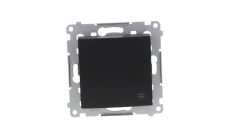 Simon 54 Łącznik krzyżowy (moduł) 10AX 250V szybkozłącza, czarny mat DW7.01/49