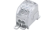 Blok rozdzielczy - uniwersalny Al/Cu SUB 160 (82040) SIMBLOCK szary 81653002