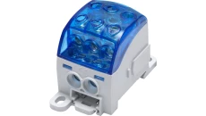 Blok rozdzielczy - uniwersalny Al/Cu SUB 220 (82060) SIMBLOCK niebieski 81650003