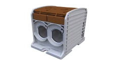 Złączka szynowa gwintowa Al/Cu STB 300-2 (87920) SIMBLOCK brązowy 81302015