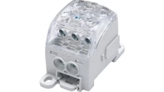 Blok rozdzielczy - uniwersalny Al/Cu SUB 220 (82060) SIMBLOCK szary 81650002