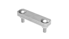 Złącze krzyżowe skośne pręt-bednarka 3-elem. stal nierdzewna 116.0.2 NI 11602005