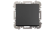 Vestra Łącznik zwierny światło bez ramki podtynkowy IP20 czarny 3813-19