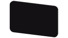 Etykieta samoprzylepna 17.5x27mm czarna bez inskrypcji do samodzielnego opisu SIRIUS ACT 3SU1900-0AD16-0AA0 /10szt./