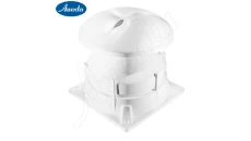 Wentylator dachowy fi 200 107W 790m3/h 230V IP44 biały WD200