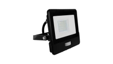 Projektor LED z czujnikiem ruchu 20W 1510lm 6500K Dioda SAMSUNG IP65 Kabel 1m Czarny 5 Lat Gwarancji 20285