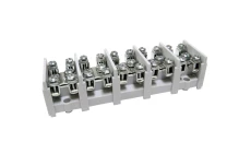 Odgałęźnik instalacyjny 5-torowy (1x35mm² 4x16mm²) LZ5*35/16wyk.11 (bez pokrywy) mocowanie do podłoża, szary 84025002