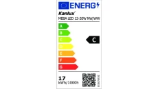 Oprawa nasufitowa kloszowa MEBA LED 12-20W NW-WW 1350(WW) 1500(NW) / 2200(WW) 2300(NW) 3000/4000K IP20 60cm 5 lat Gwar.33890