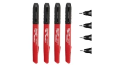 Marker budowlany 4 szt czarny INKZALL MILWAUKEE 48-22-3154