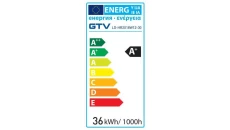 Oprawa hermetyczna LED 2xT8 G13 LED 18W 3600lm IP65 ABS/PS 120cm szary LD-HR2X18W12-30