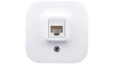 FORIX Gniazdo komputerowe pojedyncze RJ45 kat.5e UTP białe 782424