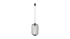 LAMPA WISZĄCA CAGE BLACK 6844 Nowodvorski