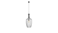 LAMPA WISZĄCA LUKSOR L CZARNA 8847 Nowodvorski