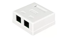 Gniazdo natynkowe UTP kat.5e 2xRJ45 GN002