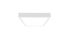 Plafoniera LED 24W 2400lm 4000K IP44 Kwadrat Mleczny Biała Ramka 7628