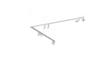 Listwa sufitowa 90 2x150cm MONO CORNER VIII 2x150 WHITE 7751 Nowodvorski Lighting