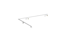 Listwa sufitowa 90 2x200cm MONO CORNER VIII 2x200 WHITE/GOLD 7697 Nowodvorski Lighting