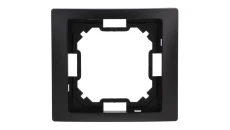 Simon Basic Ramka 1-krotna Neos IP20 czarny mat BMRC1/49