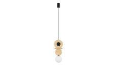 Lampa wisząca DROPS Naturalne drewno 11173 Nowodvorski