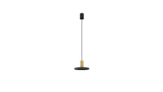 Lampa wisząca HERMANOS B BLACK/SOLID BRASS 8100 Nowodvorski Lighting