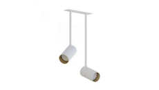 Lampa wpuszczana MONO SURFACE LONG II WHITE/GOLD 7678 Nowodvorski
