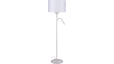 LAMPA PODŁOGOWA HOTEL PLUS BIAŁA Z WYSIEGNIKIEM DO CZYTANIA 9074 Nowodvorski
