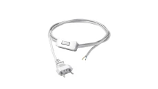 Przewód z włącznikiem biały 150cm CAMELEON CABLE SWITCH WHITE 8612 Nowodvorski