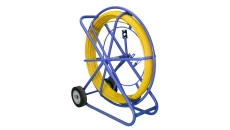 Pilot do przeciągania kabli włókno szklane FRP, śr. 8mm, dł. 200m, żółty Extralink Pilot 8mm 200m