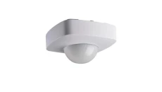 Czujnik obecności SENTO 3xPIR IP20 zasięg do 10m 360st. 3–2000 lx IP20 biały 26820