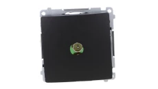 Simon Basic Gniazdo antenowe pojedyncze końcowe (moduł) czarny (zastępuje BMAK1.01/..) BMAK3.01/49