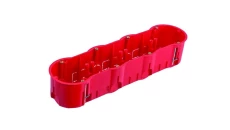 Puszka końcowa PK60 głęboka poczwórna do płyt gipsowych A.0047AG /6szt./