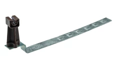 Uchwyt dachówkowy regulowany 420mm (wejście na drut fi6 i fi8) ocynk ogniowy R.8298