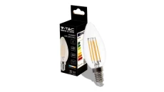Żarówka LED Filament 4W E14 C35 3000K 400lm 300st. 214301