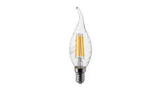 Żarówka LED Filament 4W E14 CF37 6500K 400lm 300st. 214432