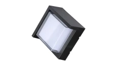 Lampa Elewacyjna LED 7W 670lm 3000K IP65 Kwadrat Czarny 218610