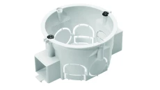 Puszka końcowa PK60 Lux łączeniowa z wkrętami biała A.0005L /100szt./