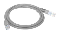 Patch-cord U/UTP kat.6 PVC 2.0m szary KKU6SZA2